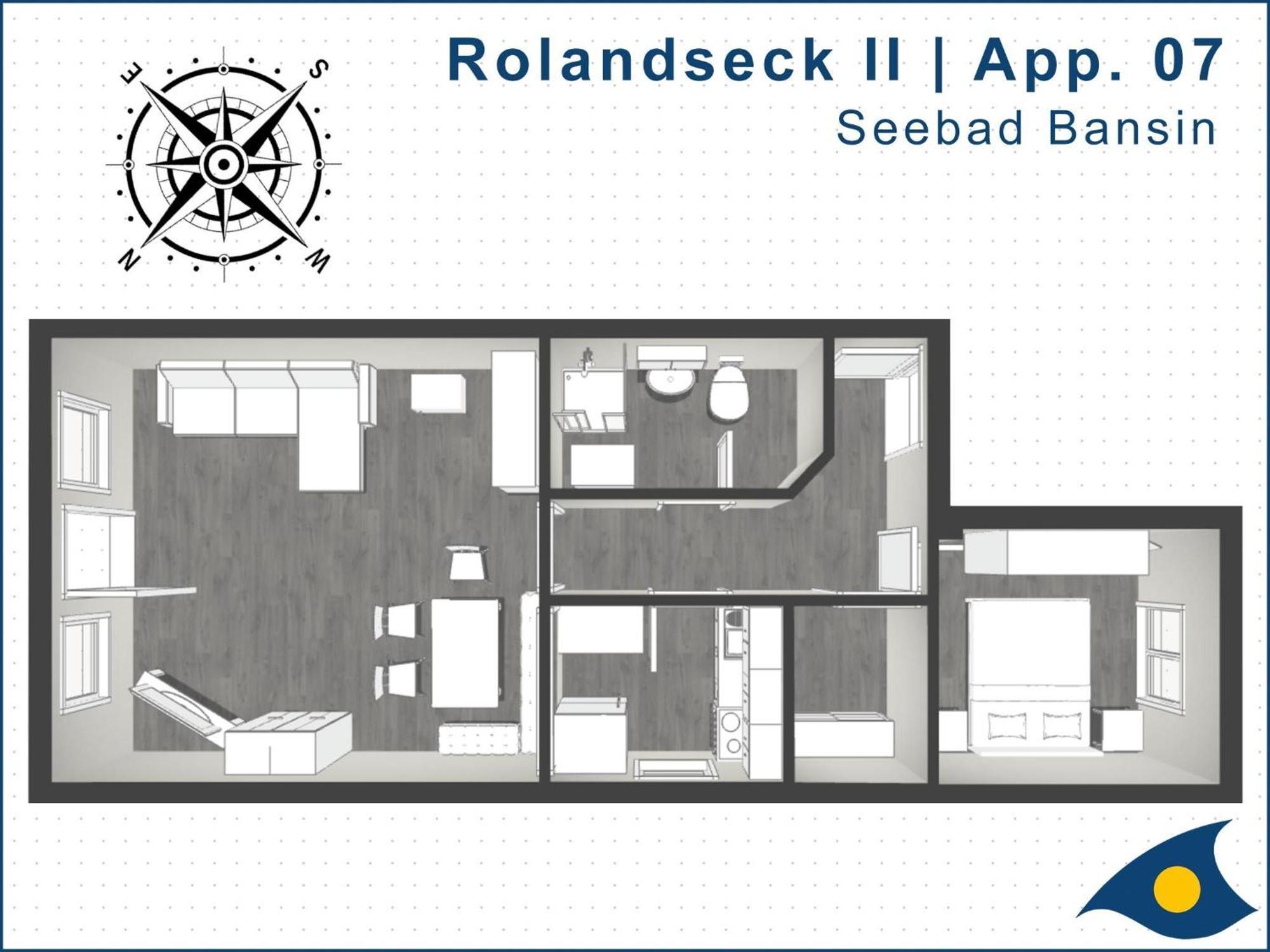 Appartamento Rolandseck II Whg 07 Heringsdorf  Esterno foto